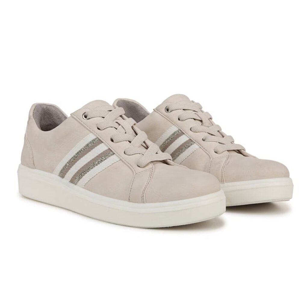 Bzees Women's Happy Friday Washable Lace Up Sneakers (WIDE)